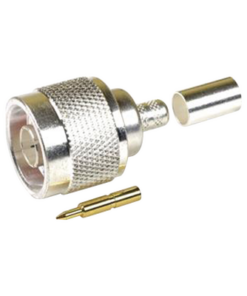 TT-CON-532 - TT-CON-532-EPCOM TITANIUM-Conector N Macho para 75 Ohm de Anillo Plegable para cable RG-59, Niquel/ Oro /Teflón. - Relematic.mx - TTCON532-p