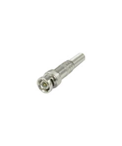 TT-RG-96-EPCOM TITANIUM-Conector BNC macho de 75 Ohm, con base de resorte para montar a presión cable coaxial RG-59/ Níquel/ Oro/ Teflón. 