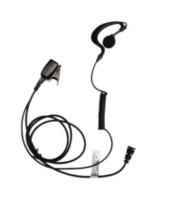 TX-118-K02 - TX-118-K02-TXPRO-Micrófono de solapa con auriculares de gancho en forma de G para KENWOOD Serie 80/90/140/180/NX200/410 - Relematic.mx - TX118K01