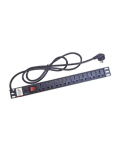 TX120VBR - TX120VBR-TXPRO-Protector de 120 Vca con 8 contactos de alimentación en color negro para aplicaciones en Rack - Relematic.mx - TX120VBR-p