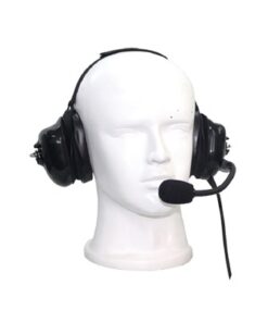 TX-740-H04 - TX-740-H04-TXPRO-Auriculares con orejeras acolchonadas de gel con micrófono flexible con cancelación de ruido para radios HYTERA TC320/1688 - Relematic.mx - TX740-675012