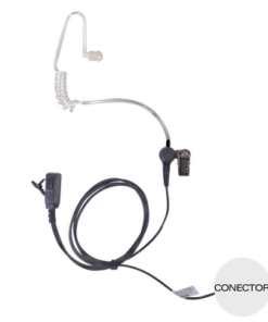 TX-EHKAV2-TXPRO-Micrófono - audífono de tubo acústico de grado médico transparente con conector de dos pines para KENWOOD y TXPRO