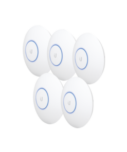 UAP-AC-HD-5 - UAP-AC-HD-5-UBIQUITI NETWORKS-Paquete de 5 Access Point UniFi HD 802.11ac Wave 2 MU-MIMO 4X4 para alta densidad de usuarios, hasta 500 usuarios WiFi (Sin PoE´s) - Relematic.mx - UAPACHD5-p