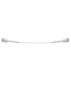 UC-PATCH-RJ45-UBIQUITI-UniFi Ethernet Patch Cable Cat6 de 22 cm (8.66 pulgadas), Color Blanco