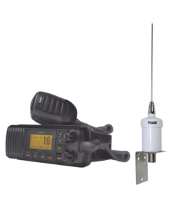 UM385BK/KIT-UNIDEN-Kit de radio UM385BK + Antena marina 1600HC