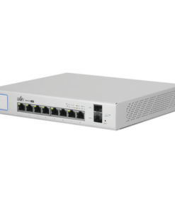 US-8-150W-UBIQUITI-Switch UniFi Administrable de 8 Puertos Gigabit PoE+ 802.3at/af y PoE Pasivo 24V.