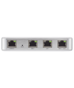 USG-UBIQUITI-Router UniFi puertos Ethernet Gigabit, desempeño de 1 Mpps, hasta 100 dispositivos en LAN, bloqueo de tráfico por categoría, administración desde la nube 