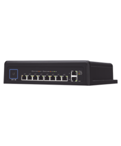 USW-INDUSTRIAL-UBIQUITI-Switch industrial UniFi PoE de 10 puertos Gigabit (8 x 802.3bt y 2 x Ethernet) para temperaturas extremas