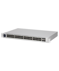 USW-PRO-48-UBIQUITI-UniFi Switch USW-Pro-48, Capa 3 de 48 puertos Gigabit RJ-45 + 4 puertos 1/10G SFP+, pantalla informativa