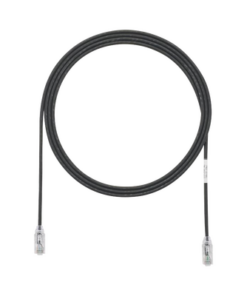 UTP28SP10BL-PANDUIT-Cable de Parcheo TX6, UTP Cat6, Diámetro Reducido (28AWG), Color Negro, 3.05 Metros (10 Pies)