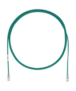 UTP28SP5GR-PANDUIT-Cable de Parcheo TX6, UTP Cat6, Diámetro Reducido (28AWG), Color Verde, 5ft 