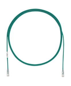 UTP28SP7GR-PANDUIT-Cable de Parcheo TX6, UTP Cat6, Diámetro Reducido (28AWG), Color Verde, 2.13 Metros (7 Pies)