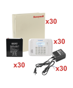 VISTA48-KIT30-HONEYWELL HOME RESIDEO-KIT de 30 PANELES VISTA48LA CON BATERIA Y TRANSFORMADOR