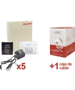 VISTA48/2204KT5 - VISTA48/2204KT5-HONEYWELL HOME RESIDEO-Kit de 5 paneles VISTA48 con Batería, Transformador y una caja de Cable de 305 m. - Relematic.mx - VISTA48_2204KT5-p