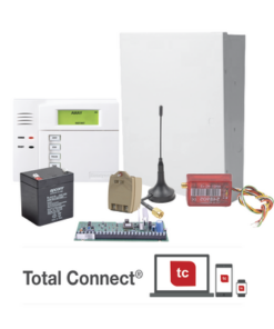 VISTA48/6150TB4G-HONEYWELL HOME RESIDEO-Panel de Alarma / 8 Zonas Programables / 48 Usuarios / 2 Particiones / Comunicador 4G LTE-M / Batería 4Ah / Transformador 16.5Vca