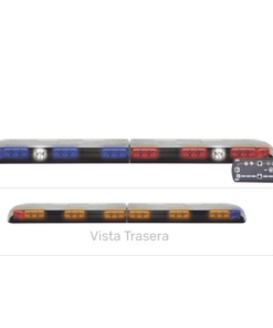 VTG48-RBA - VTG48-RBA-ECCO-Barra de luces Vantage Ultra Brillante con 64 poderosos LEDs última generación, color Rojo/Azul y Barra de Control de Trafico - Relematic.mx - VTG48RBA-p