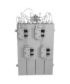 W6454-2/4C-EMR CORPORATION-Combinador 148-174 MHz, para 4 Canales, 125 Watt, 200 KHz (min.) Sep. entre Tx-Tx, Aisladores Dobles, Conectores N Hembra.
