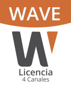 WAVE-EMB-04 - WAVE-EMB-04-Hanwha Techwin Wisenet-Licencia Wisenet Wave Para 4 Canales  de Grabador Hanwha - Relematic.mx - WAVEEMB04-p