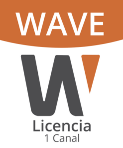 WAVE-PRO-01-HANWHA VISION-Licencia de 1 Canal de Wisenet Wave Profesional 
