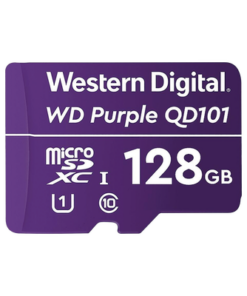 WD128MSD-Western Digital (WD)-Memoria microSD de 128 GB PURPLE, Especializada Para Videovigilancia, 10 VECES MAYOR DURACIÓN, 3 AÑOS DE GARANTIA