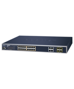 WGSW-20160HP - WGSW-20160HP-PLANET-Switch Administrable 16 puertos 10/100/1000 802.3at PoE 230W y 4 puertos GigabitTP/SFP Combo - Relematic.mx - WGSW20160HP-p