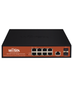 WI-PMS310GF-ALIEN - WI-PMS310GF-ALIEN-WI-TEK- Switch Administrable de 8 puertos Gigabit Ethernet con PoE 802.3 af/at y 24V Pasivo + 2 SFP Gigabit, 150 W - Relematic.mx - WIPMS310GFALIEN-p