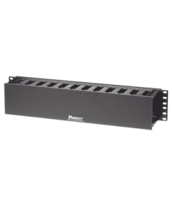 WMPF1E - WMPF1E-PANDUIT-Organizador de Cables Horizontal PatchLink, Sencillo (Solo Frontal), Para Rack de 19in, 2UR - Relematic.mx - WMPF1E-p