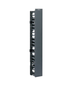 WMPVF45E - WMPVF45E-PANDUIT-Organizador Vertical NetRunner, Sencillo (Solo Frontal), Para Rack Abierto de 45 Unidades, 4.9in de Ancho, Color Negro - Relematic.mx - WMPVF45E-p