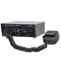 X-100-A - X100A-EPCOM INDUSTRIAL SIGNALING-Sirena Vehicular de 100W de Potencia, Con Switch Giratorio de 6 posiciones y Micrófono Integrado de Uso Rudo - Relematic.mx - X100A-p