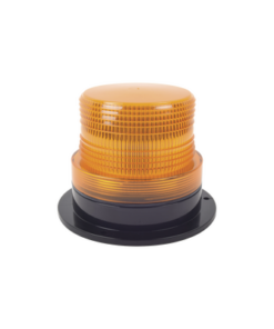 X126-A-EPCOM INDUSTRIAL SIGNALING-Burbuja brillante  de Larga Vida Útil con 8 LEDs, color ámbar, domo ámbar, 12Vcd