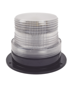 X126-W-EPCOM INDUSTRIAL SIGNALING-Burbuja brillante de Larga Vida Útil, con 8 LEDs, Color Claro, Domo Claro. 12Vcd