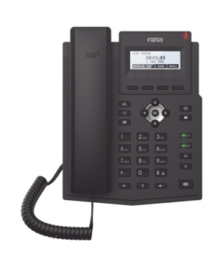 X1SP - X1SP-FANVIL-Teléfono IP empresarial para 2 lineas SIP con pantalla LCD, Códec Opus, conferencia de 3 vías, PoE. - Relematic.mx - X1SP-p