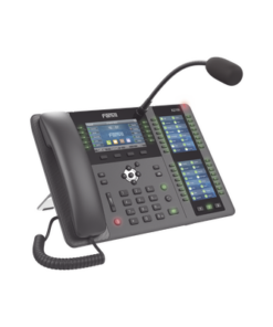 X210I-FANVIL-Teléfono empresarial IP hasta 20 lineas SIP, micrófono exterior, 106 botones DSS, Bluetooth integrado para diademas, puertos Gigabit, soporta recepción video, PoE