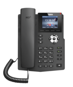 X3SP - X3SP-FANVIL-Teléfono IP empresarial para 2 lineas SIP con pantalla LCD de 2.4 Pulgadas a color y conferencia de 3 vías, PoE - Relematic.mx - X3SP-p