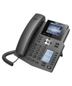 X4 - X4-FANVIL-Teléfono IP empresarial para 4 líneas SIP con 2 pantallas LCD, 6 teclas BLF/DSS, conferencia de 3 vías, PoE - Relematic.mx - X4-p