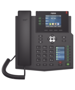 X4U - X4U-FANVIL-Teléfono IP Empresarial con Estándares Europeos, 12 lineas SIP con pantalla a color, 30 teclas DSS/BLF, puertos Gigabit, IPv6, Opus y conferencia de 3 vías, PoE/DC - Relematic.mx - X4U-p
