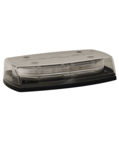 X5550-CA-ECCO-Mini Barra de Luces Ultra Brillante, color domo claro, LED ámbar, Ideal para Seguridad Privada