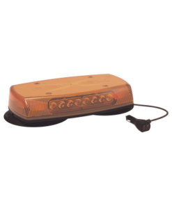 X5590-AVM-ECCO-Mini Barra de Luces Ultra Brillante, color domo ambar, LED ámbar, montaje de succión-magnético