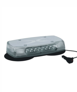 X5590CAGVM-ECCO-Mini Barra de Luces Ultra Brillante, color domo claro, LED ámbar/verde, Ideal para Seguridad Privada
