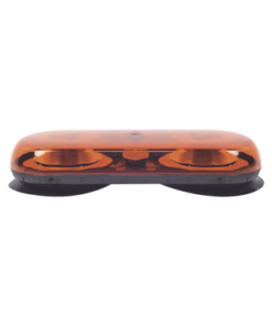 X606SA-EPCOM INDUSTRIAL SIGNALING-Mini Barra con 18 LED, Color Ámbar con Montaje Magnético de Succión 