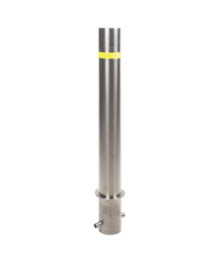XB-900-F - XB-900-F-AccessPRO-Bolardo Fijo de Acero Inoxidable de 900 mm de Altura / Ideal para aplicaciones delimitaciones de automóviles - Relematic.mx - XB900F-p