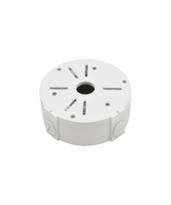 XGA130-SYSCOM VIDEO-Caja de Conexiones Universal / Uso en Interior / Fabricada en Metal / Color Blanco / Uso en Bala - Domo - Turret