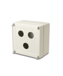 X-IBOX-03-SIEMON-Caja industrial de conexión (Ruggedized), de 3 puertos de cobre o fibra, con protección IP66/IP67 (NEMA 4X)