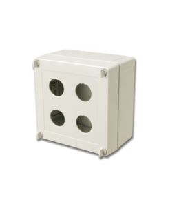 X-IBOX-04 - X-IBOX-04-SIEMON-Caja industrial de conexión (Ruggedized), de 4 puertos de cobre o fibra, con protección IP66/IP67 (NEMA 4X) - Relematic.mx - XIBOX04-p