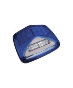 XLTE1755B - XLTE1755B-EPCOM INDUSTRIAL SIGNALING-Luz de advertencia de 8 X 6", Color Azul, Con Luz de Trabajo Clara, Ideal para Ambulancias - Relematic.mx - XLTE1755B-p