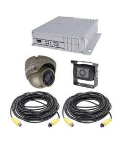 XMR400HKIT - XMR400HKIT-EPCOM-Sistema de videovigilancia móvil AHD todo en uno, incluye MDVR de 4 canales análogos AHD que soporta almacenamiento en memoria SD,  1 cámara domo para interior con micrófono integrado, 1 cámara tipo turrent AHD para exte - Relematic.mx - XMR400HKIT-p