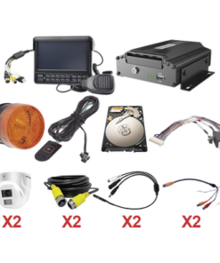 XMRSOLUCIONMOVILKIT - XMRSOLUCIONMOVILKIT-EPCOM-Kit integral para soluciones de videovigilancia móvil. Incluye MDVR modelo XMR401AHDS/V2, sistema para audio de dos vías. estrobo, modulo de alarmas, botón de pánico, 2 cámaras AHD de 2MP - Relematic.mx - XMRSOLUCIONMOVILKIT-p