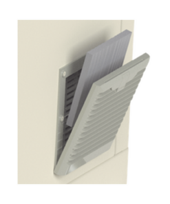 YH04B-LINKEDPRO BY EPCOM-Rejilla para Respiración de Gabinete tipo LPFORTE con Filtro, para ventilador de 12 x 12 cm