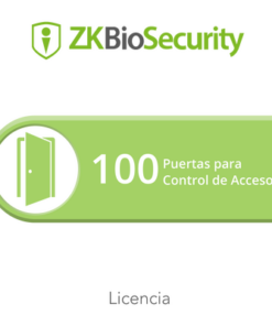 ZK-BS-AC-100-ZKTECO-Licencia para ZKBiosecurity permite gestionar hasta 100 puertas para control de acceso