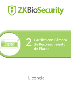 ZK-BS-PARK-LPR-2 - ZK-BS-PARK-LPR-2-ZKTECO-Licencia para ZKBiosecurity para modulo de estacionamiento de 2 carriles con camara de reconocimiento de placas - Relematic.mx - ZKBSPARKLPR2-p
